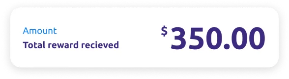 rewards amount