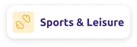 sports and leisure category card