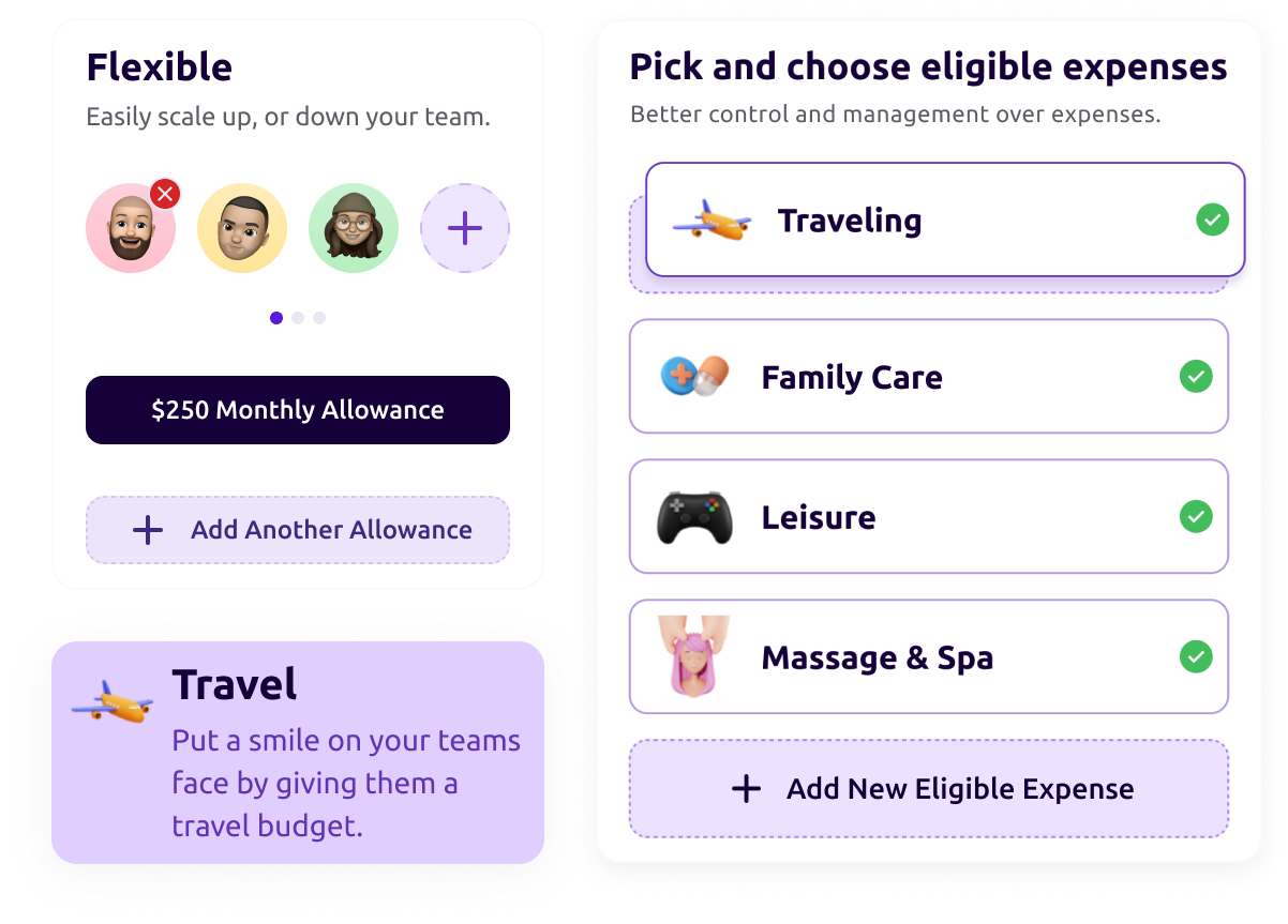 product hero section