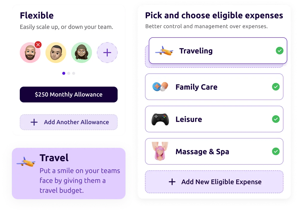 product hero section